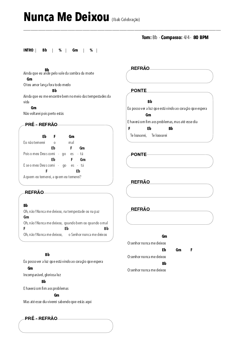 Cifras IBAB, PDF, Amor