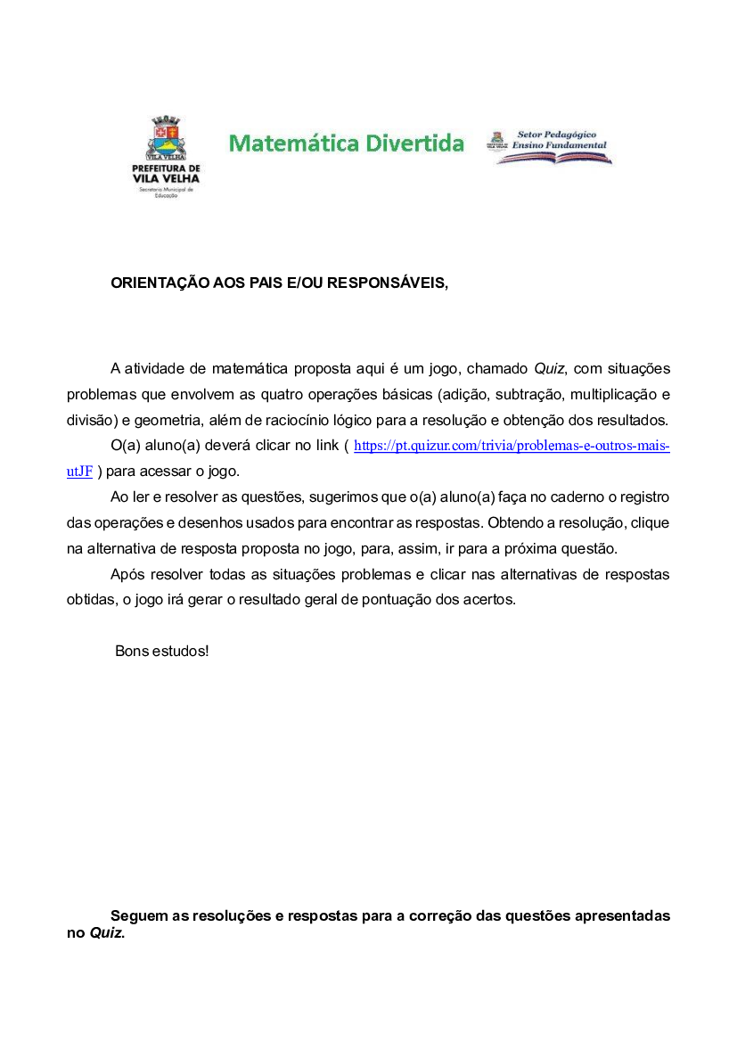 ➥ Quiz de Matemática 6º Ano #4  Operações de Matemática do 6º Ano [Apenas  7% Acerta Todas] 