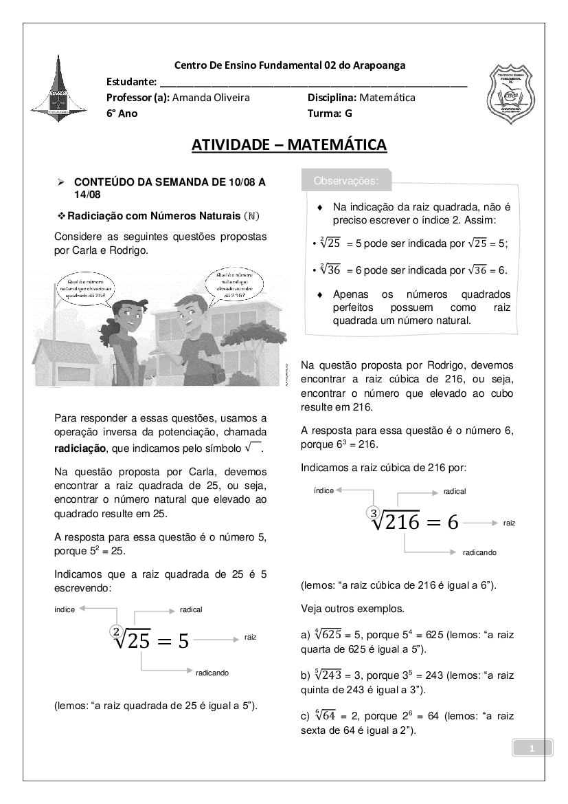 RAIZ CÚBICA de NÚMEROS NATURAIS, COMO CALCULAR RAIZ CÚBICA