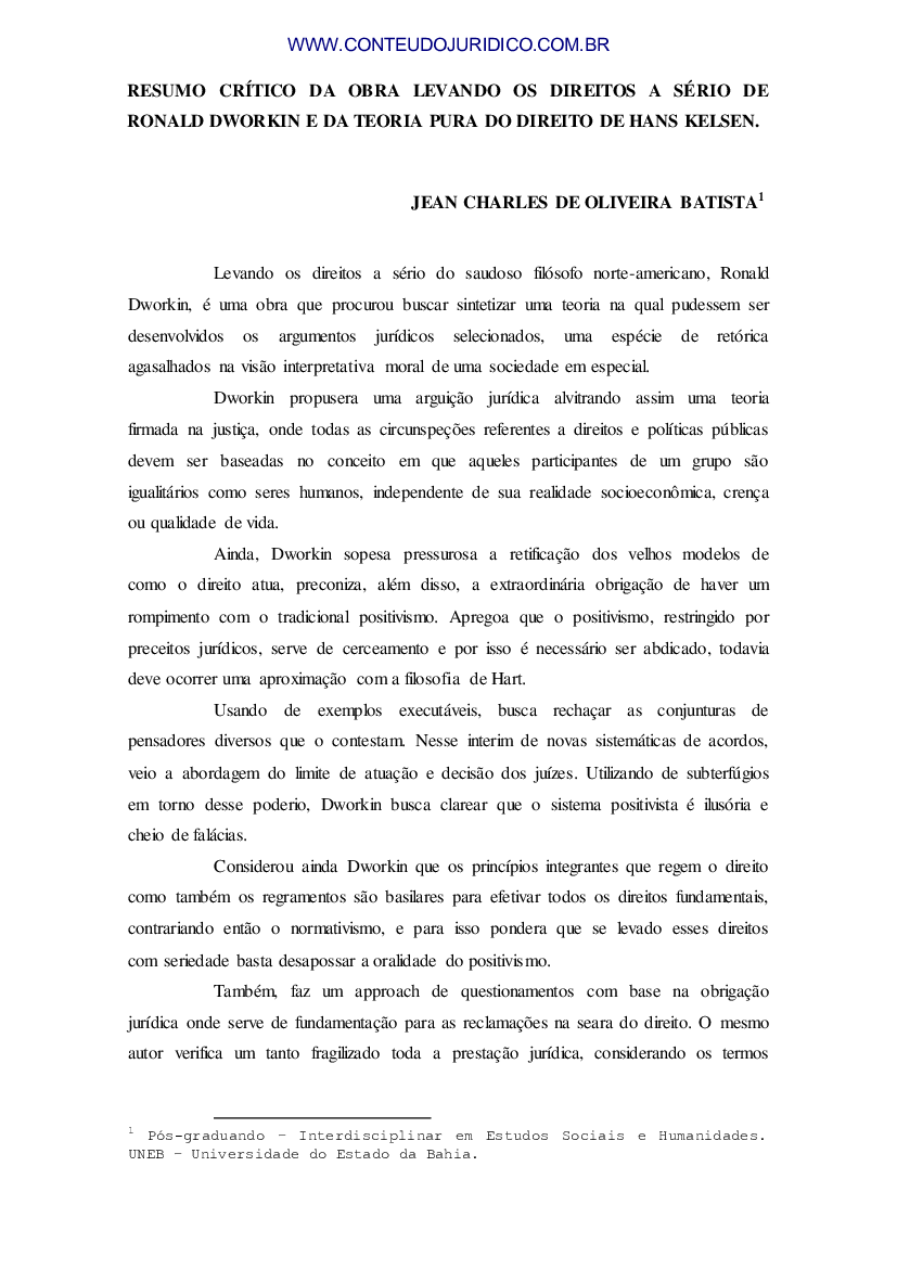 levando os direitos a sério - Baixar pdf de Doceru.com