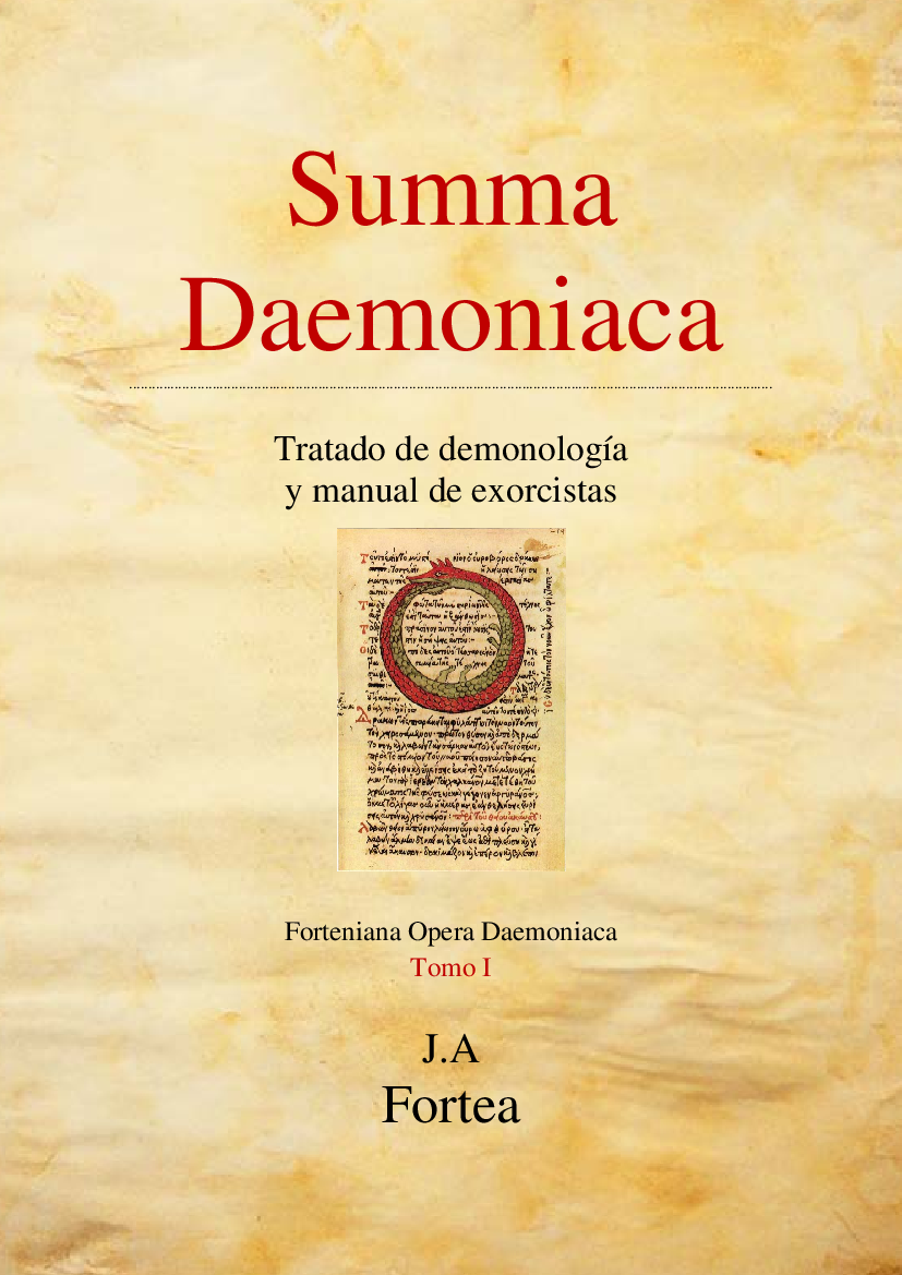 SUMMA DAEMONIACA (Padre Fortea) - Baixar pdf de 