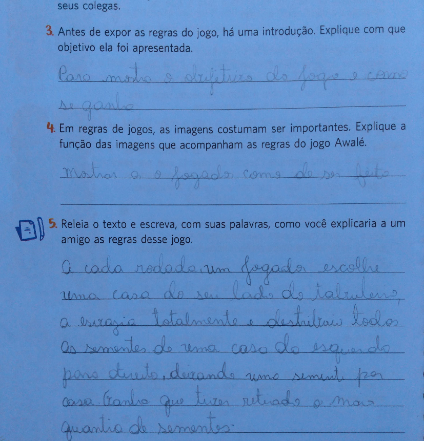 3. Antes de expor as regras do jogo, há uma introdução. Explique com que  objetivo ela foi apresentada? 