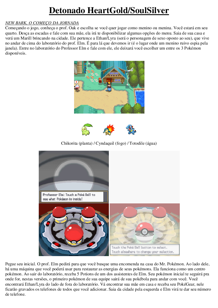 Turma do Selo  Tudo sobre HearthStone e League of Legends: [Pokémon] Detonado  HeartGold e SoulSilver - Parte 5