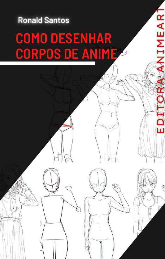 Animes Brasil - Como Desenhar um Corpo de Anime Masculino . . 1°: Desenhe  uma oval com a extremidade inferior pontuda na parte superior da página:  Centralize-a na horizontal, já que essa