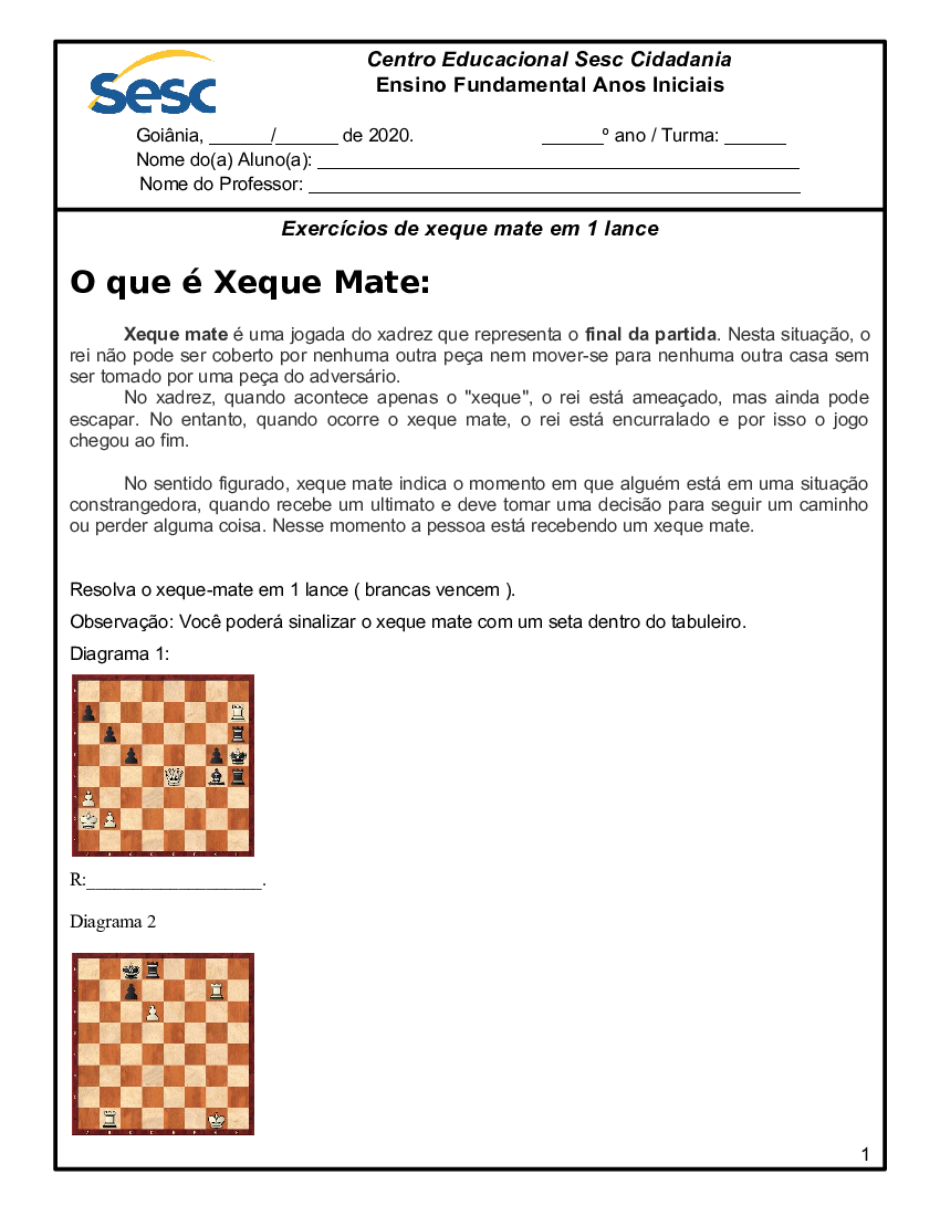 Xadrez: do primeiro lance ao xeque mate em poucos parágrafos - 7ball