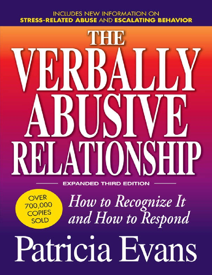 patricia evans book the verbally abusive relationship