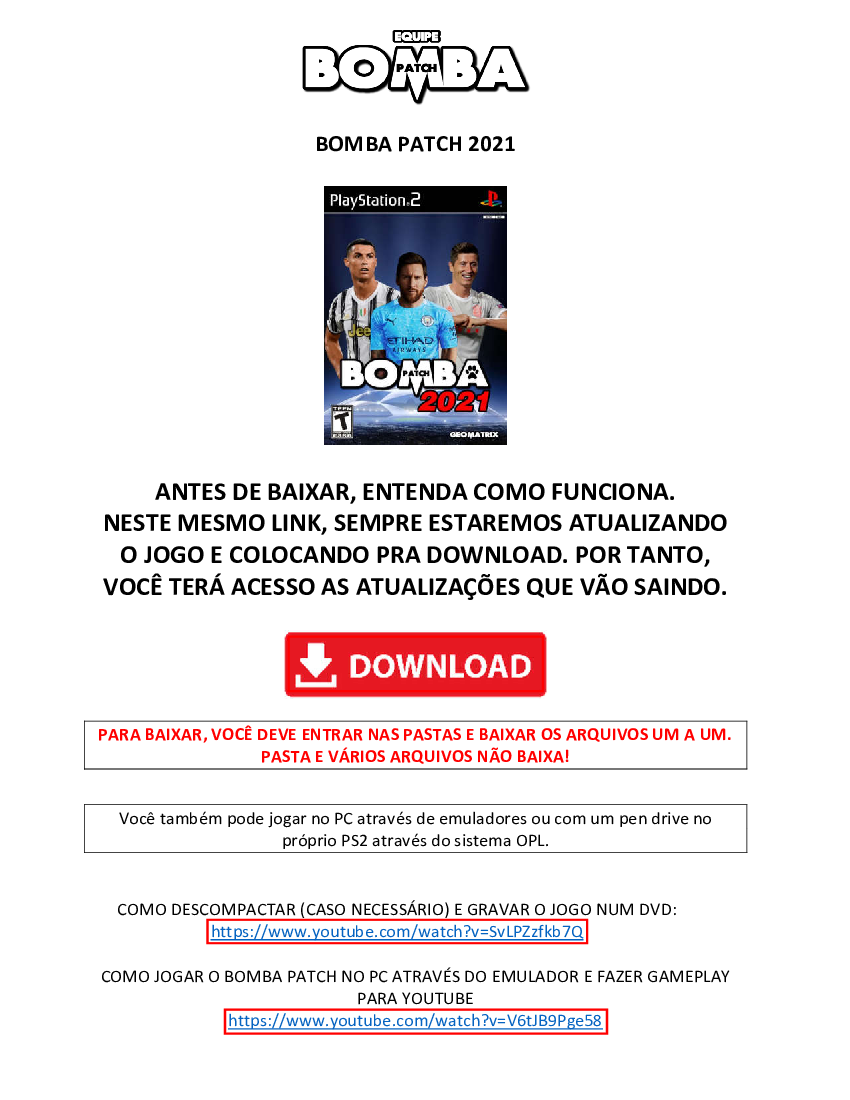 ANDROID - Super Bomba Patch 2021, PDF, PCs (computadores)