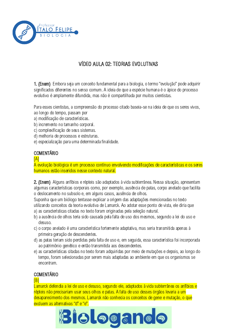 EMBORA SEJA UM CONCEITO FUNDAMENTAL PARA A BIOLOGIA, O