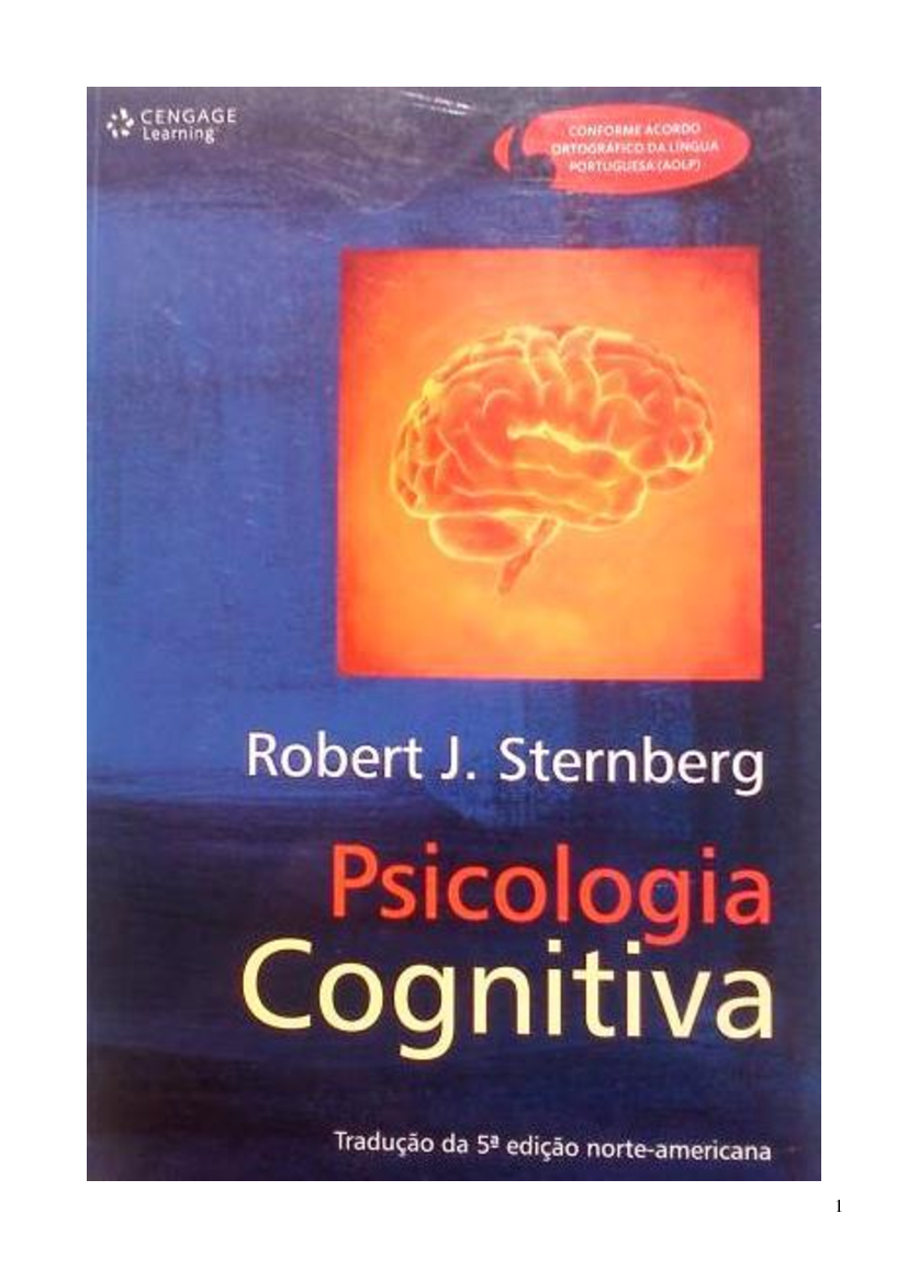 Robert Sternberg - Psicologia Cognitiva - Baixar pdf de 