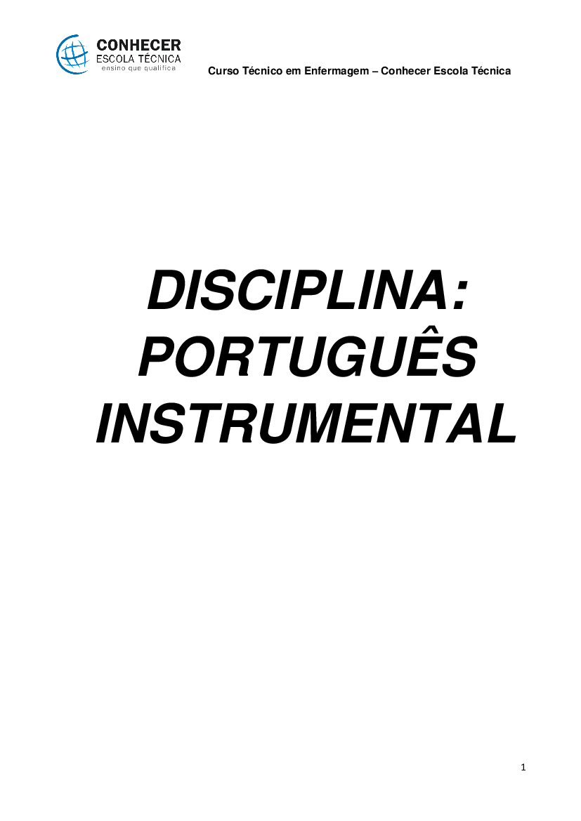 Atividade Português Instrumental, PDF