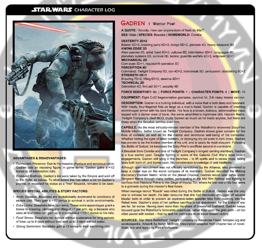 Gadren - Star Wars Battlefront Twilight Company - Baixar pdf de 