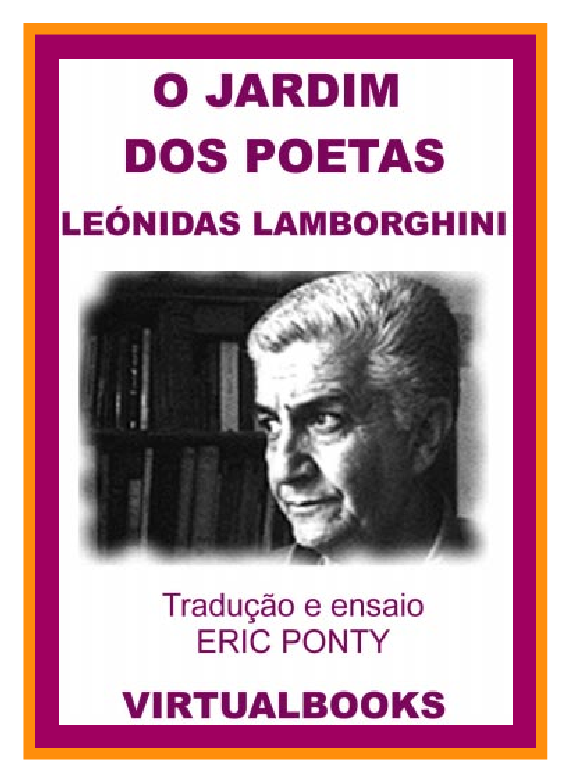 Leonidas Lamborghini - O JARDIM DOS POETAS - Baixar pdf de 