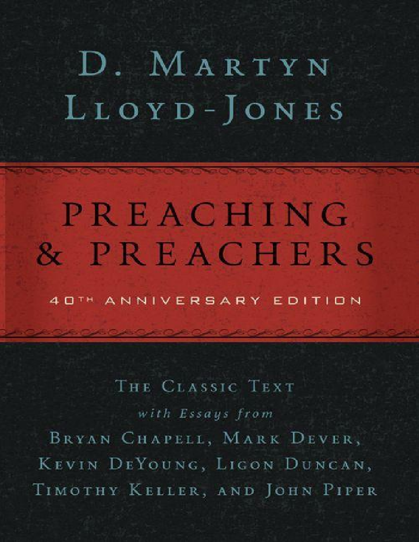 Preaching and Preachers - D. Martyn Lloyd-Jones - Baixar PDF de Doceru.com