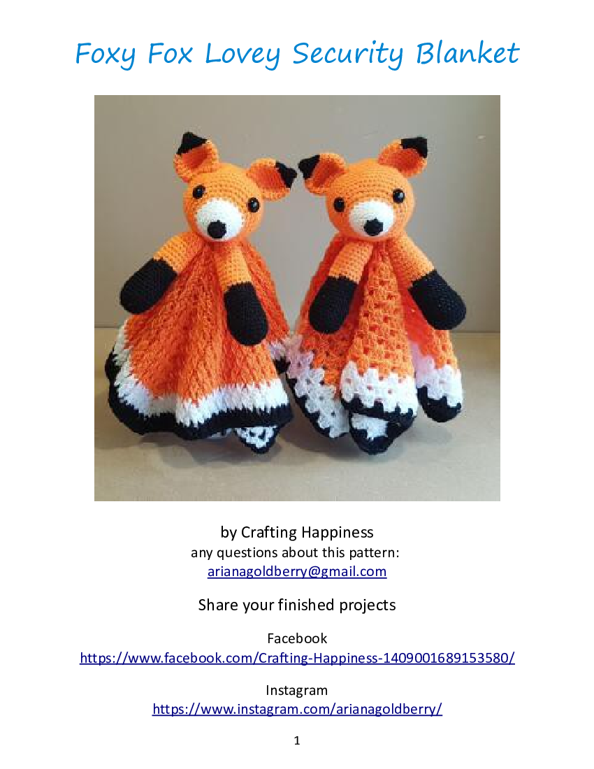 Ragdoll Fox Free Crochet Pattern • Spin a Yarn Crochet
