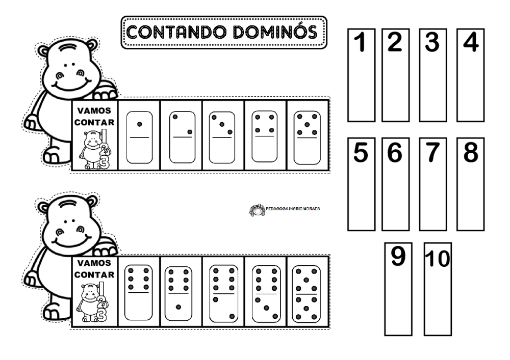 contando com o domino