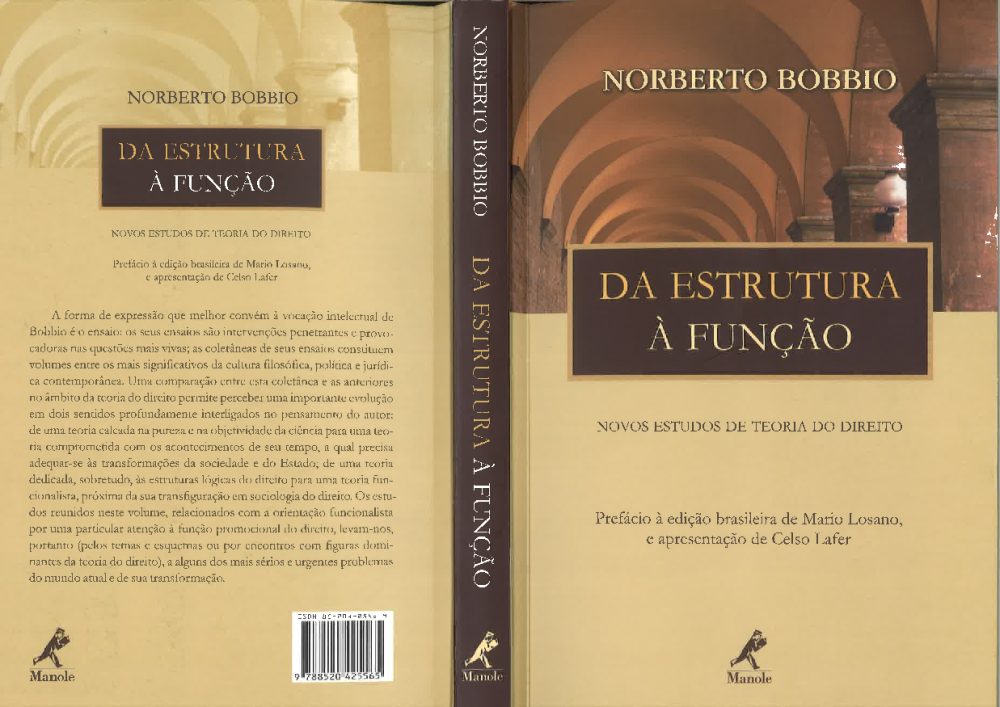 Da estrutura à função: novos estudos de teoria do direito by Norberto Bobbio