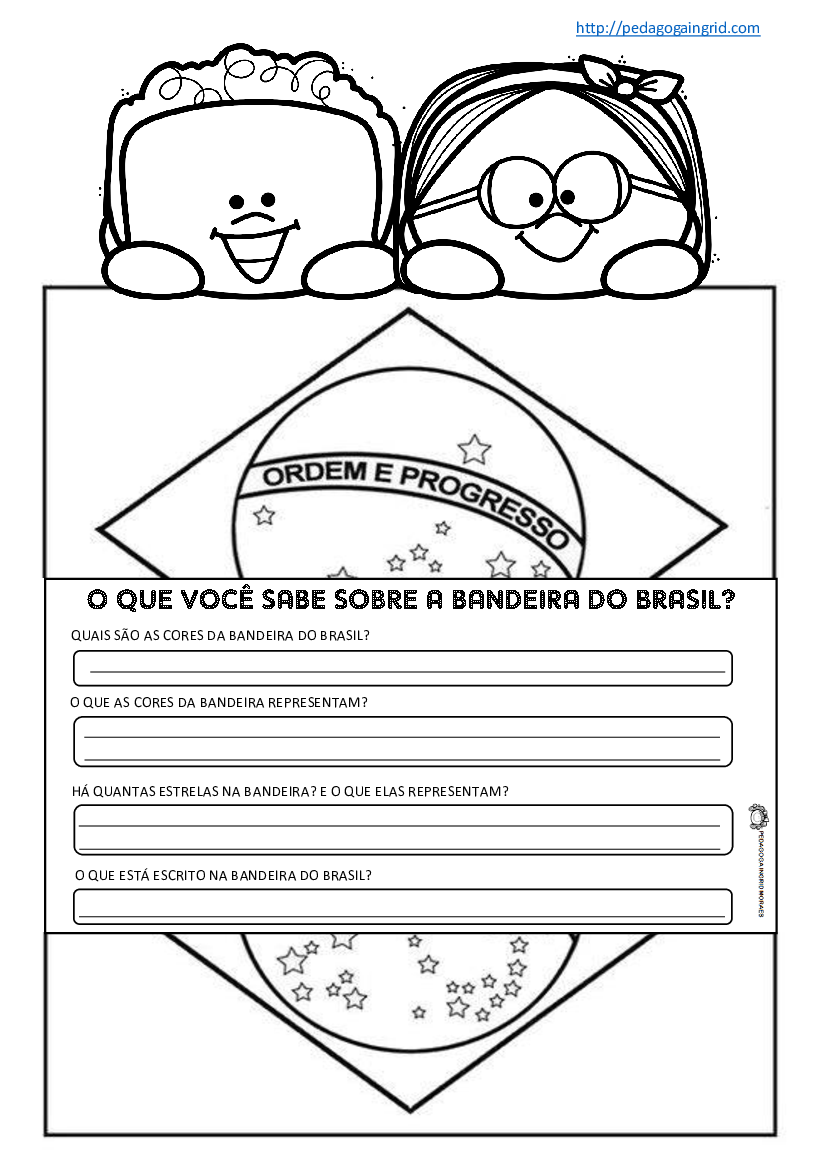 Quiz dia da Bandeira do Brasil - Lojinha - Pedagoga Dosanjoslessa