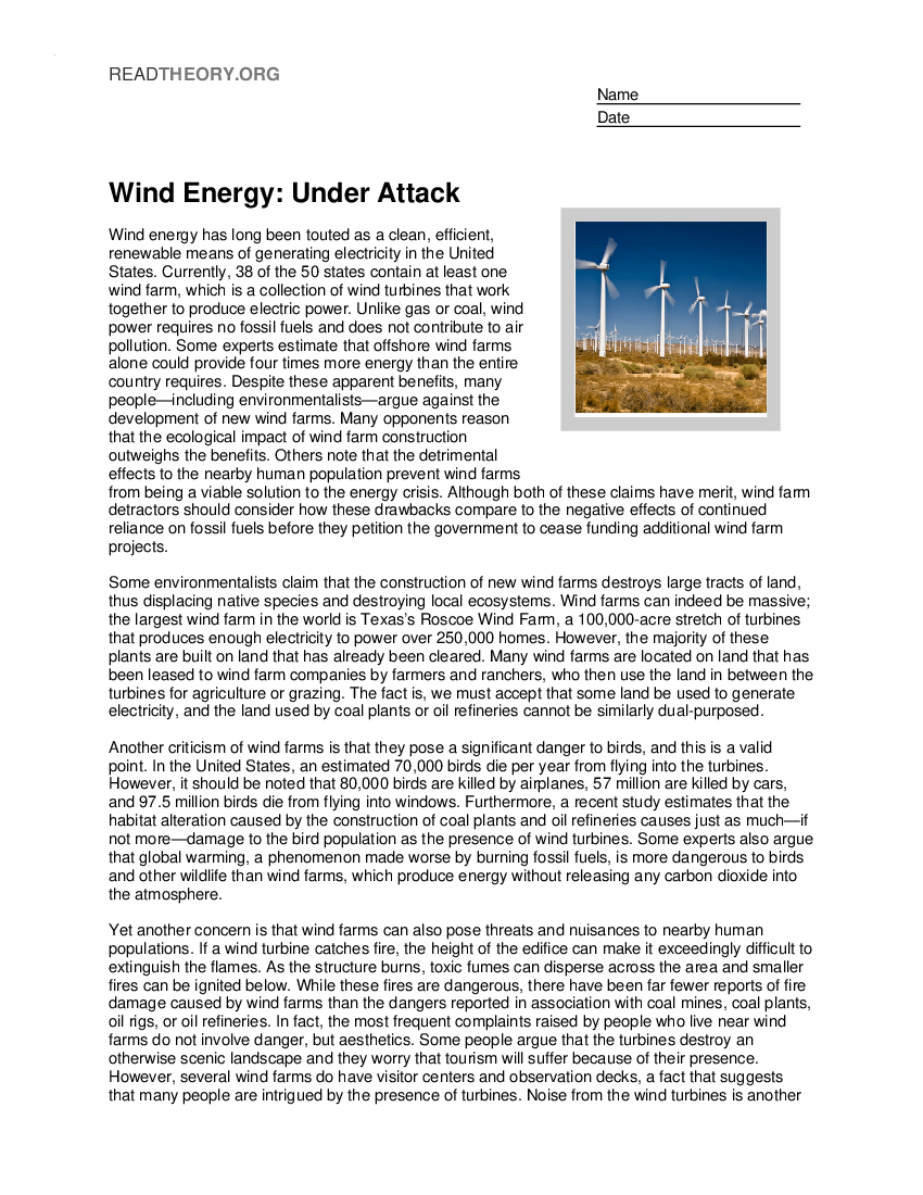 Beig et al Wind Energy - asdasd - Wind energy Abdul R. Beig, S. Muyeen  Department of Electrical - Studocu