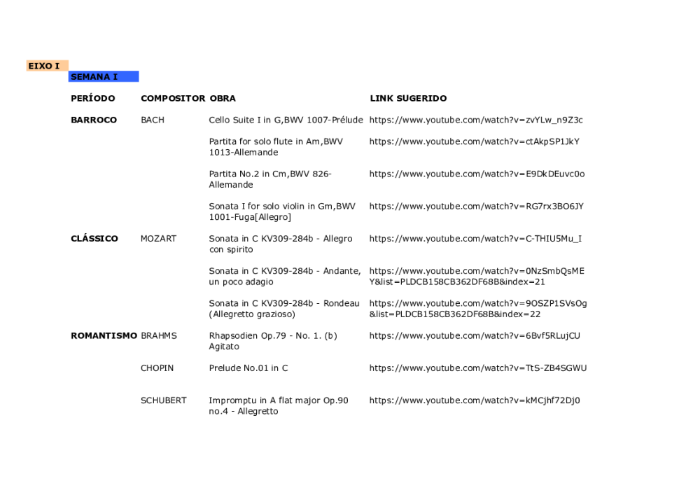 lista repertório eixo I 2015.2.xlsx - Baixar pdf de Doceru.com