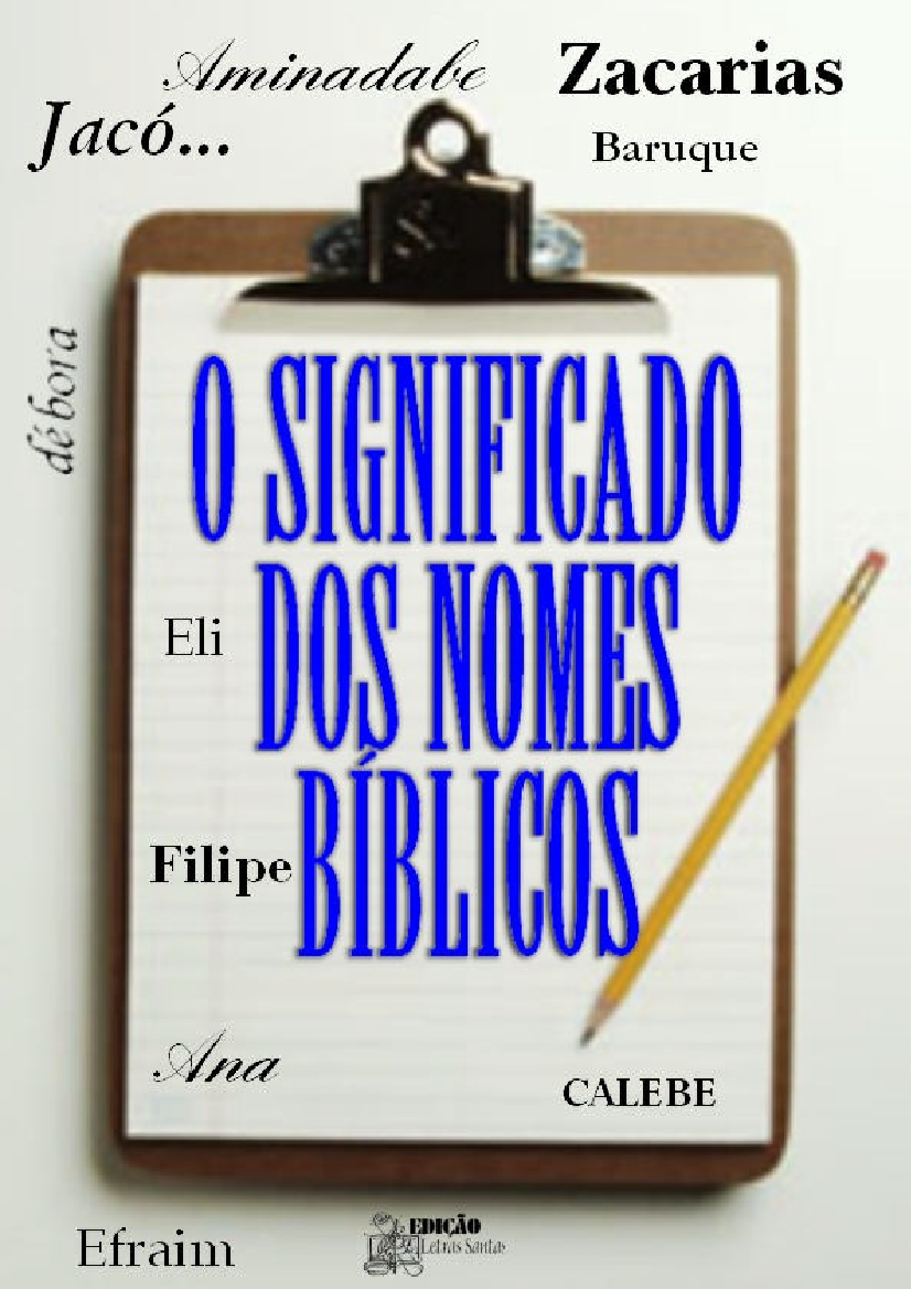 Significado de Nomes Bíblicos - livrariaunesp