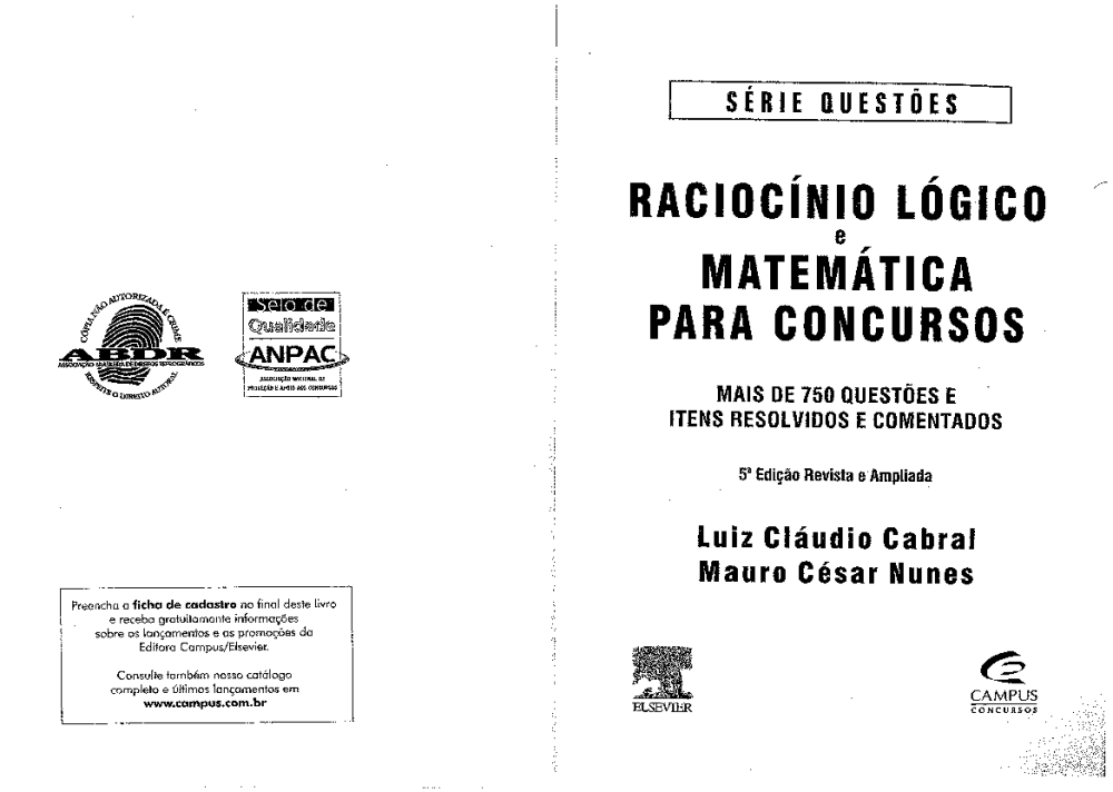 PDF) RACIOCÍNIO LÓGICO MATEMÁTICO