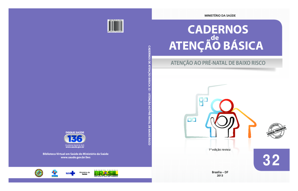 CADERNO 32 PRÉ-NATAL DE BAIXO RISCO - Baixar pdf de 
