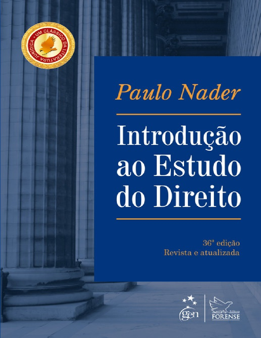 Paulo Nader - Introdução ao Estudo do Direito (2014) - Baixar pdf de