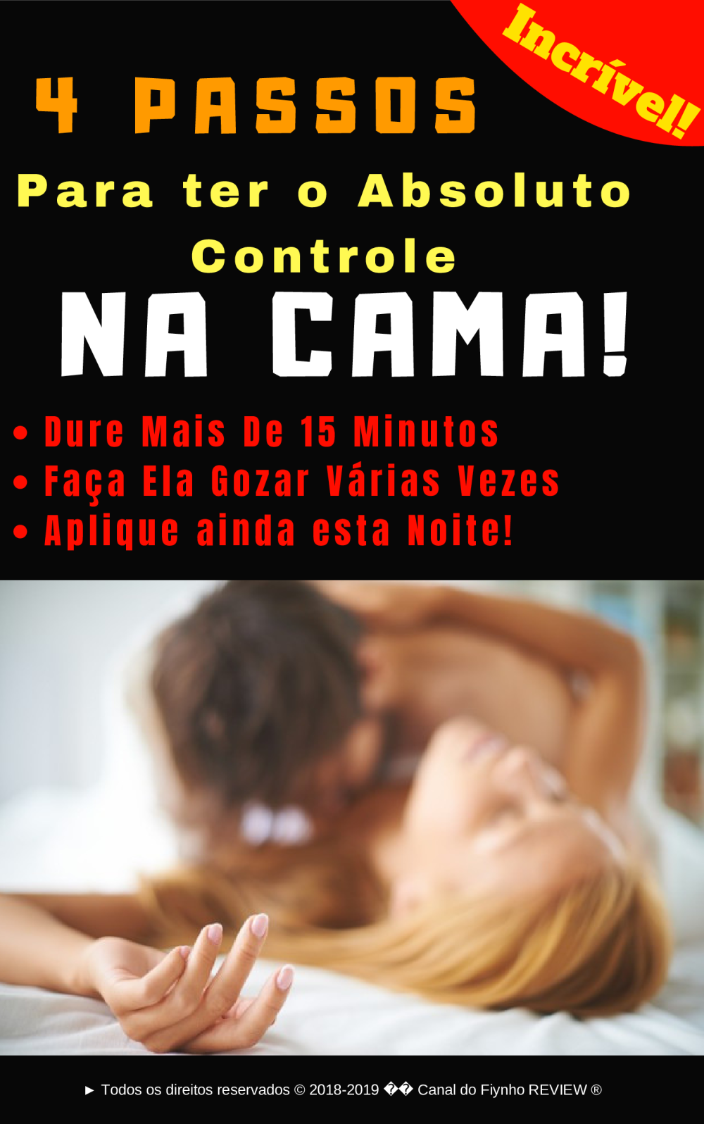 4 Passos Para ter o Absoluto Controle Na Cama - Baixar pdf de Doceru.com