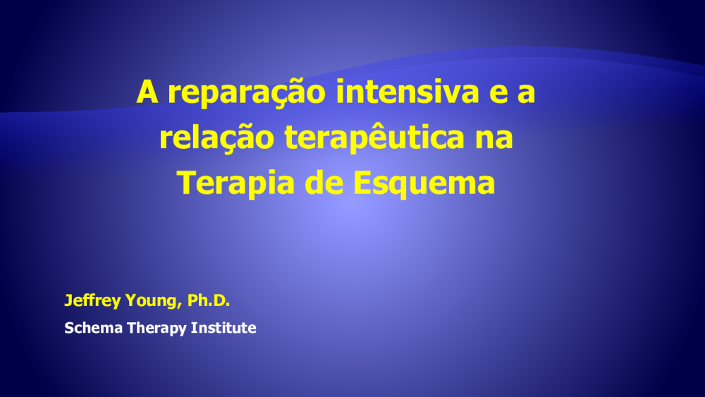 Workshop - Dr. Jeffrey Young - Baixar pdf de 