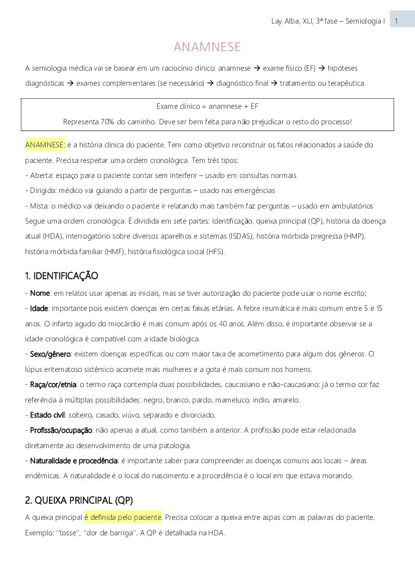 Exemplo de Uma Anamnese PDF, PDF, Vertigem