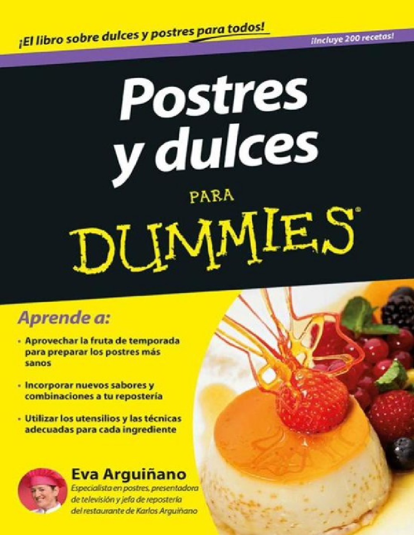 Postres y dulces para Dummies - Eva Arguinano - Baixar pdf de 