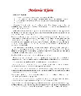 MELANIE KLEIN. LUDOTERAPIA 10p PDF, PDF, Ludoterapia