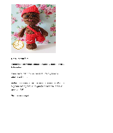 Roupa de boneca – Colete de crochê – Bonek de Crochê