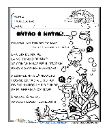 atividades de alfabetização online poema de natal interpretação texto em  tirinhas - Baixar pdf de 
